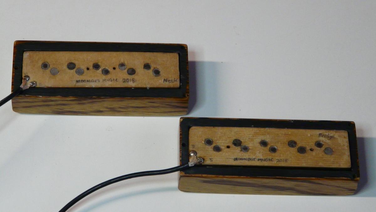 Custom handwound guitar pickups Moondot music